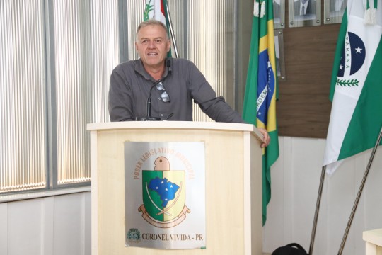 Uso da Tribuna Livre para abordar a crise energética em Coronel Vivida